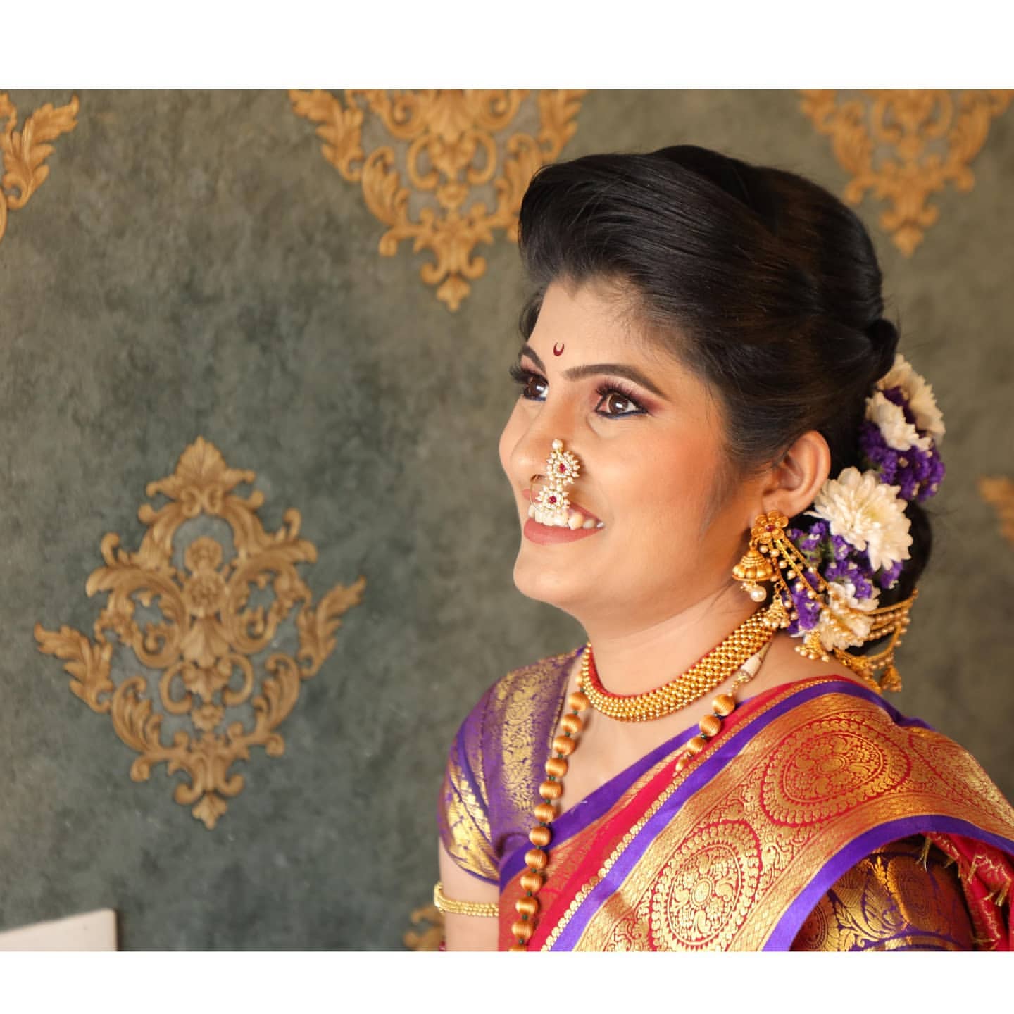 Bridal Makeup For Maharashtrian Wedding